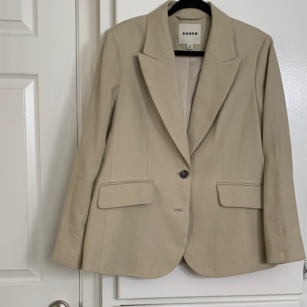 Boden Women's Beige Blazer